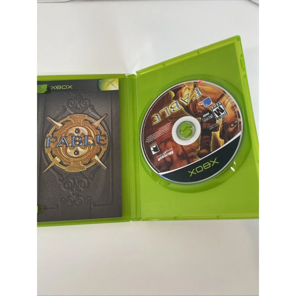 Fable Microsoft Xbox Complete In Box With Manual CIB